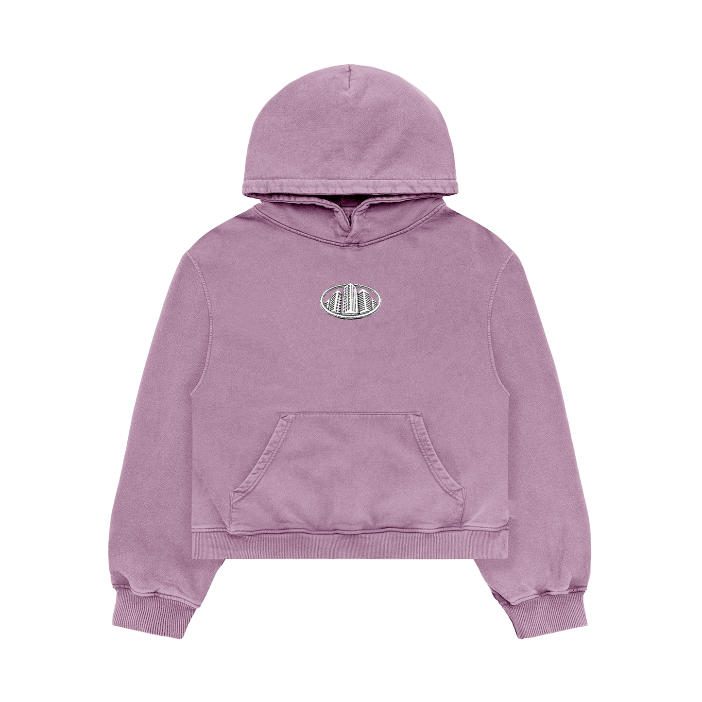 Boxy Pink Cropped Hoodie – NOSTREETSAFE