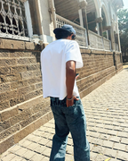 WHITE BASIC CROPPED T-SHIRT - NOSTREETSAFFE