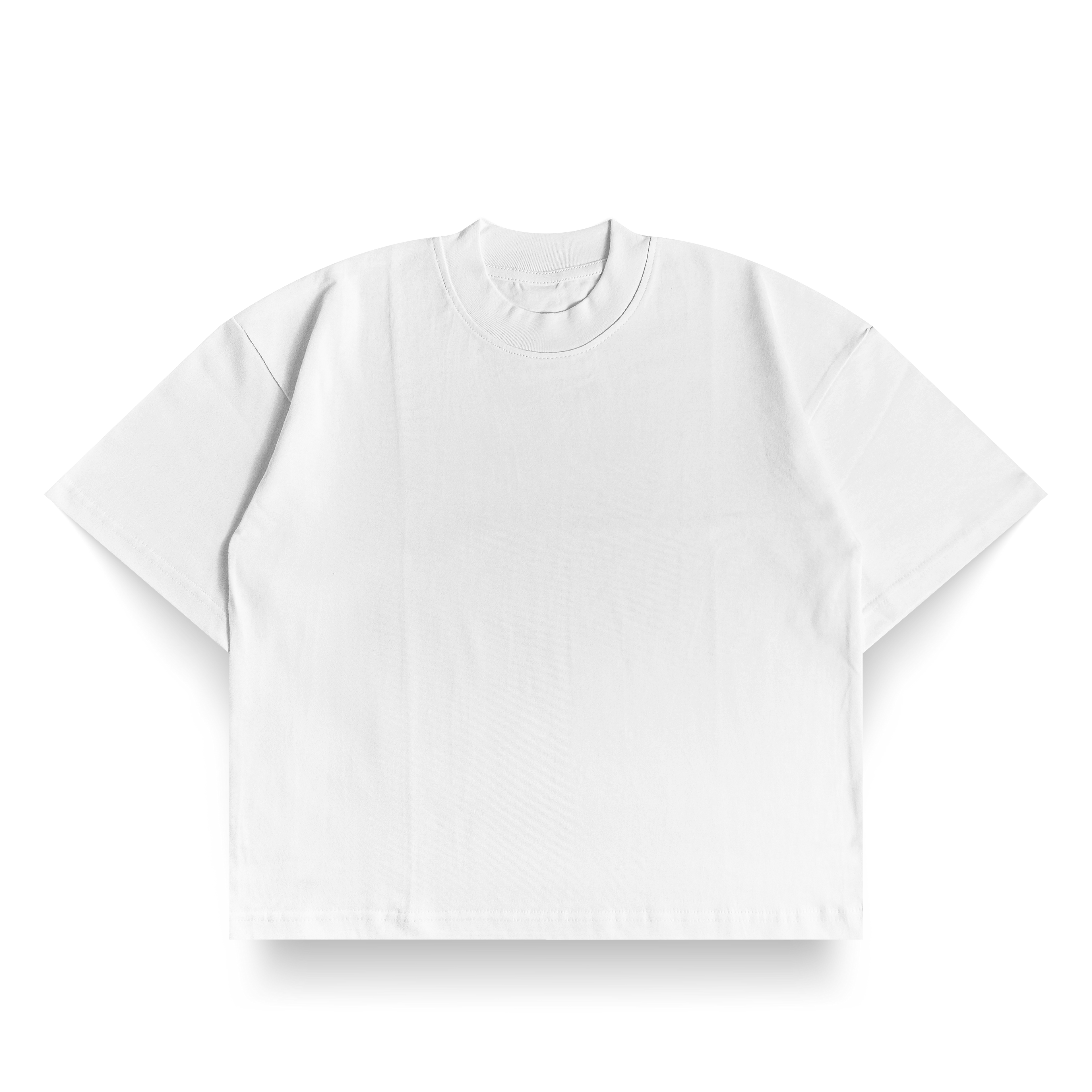 WHITE BASIC CROPPED T-SHIRT - NOSTREETSAFFE