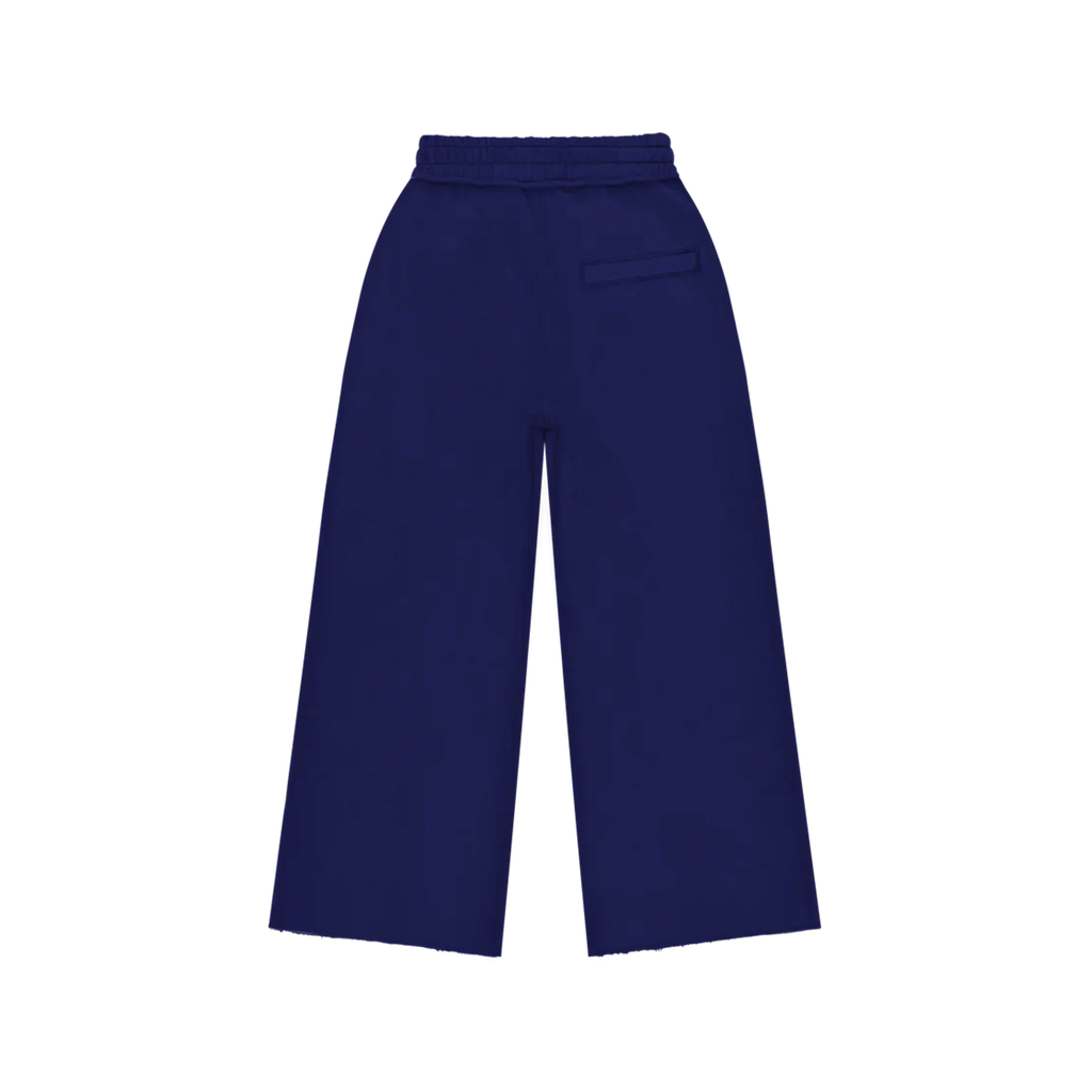 NAVY BLUE BAGGY SWEATPANTS - NOSTREETSAFFE