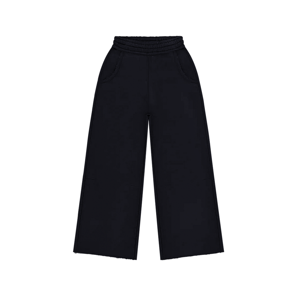BLACK BAGGY SWEATPANTS - NOSTREETSAFFE