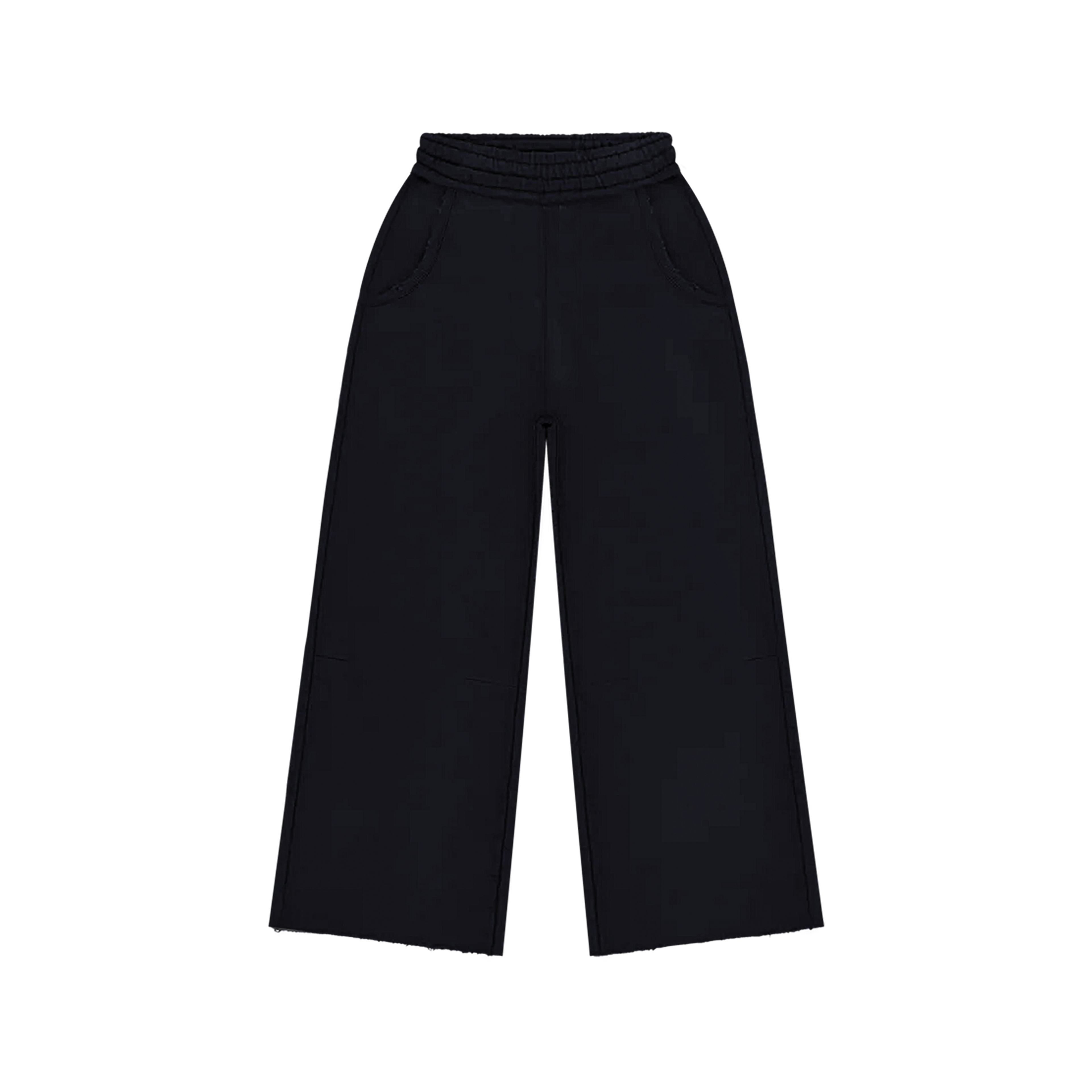 BLACK BAGGY SWEATPANTS - NOSTREETSAFFE