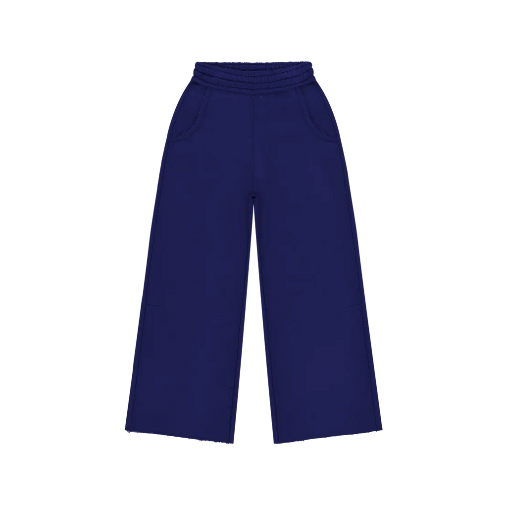 NAVY BLUE BAGGY SWEATPANTS - NOSTREETSAFFE