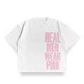 REAL MEN WEAR PINK CROPPED T-SHIRT - NOSTREETSAFFE