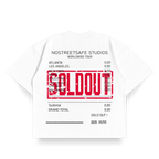 CROPPED SCREEN PRINT T-SHIRT – VINTAGE “SOLD OUT” GRAPHIC TEE
