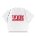 CROPPED SCREEN PRINT T-SHIRT – VINTAGE “SOLD OUT” GRAPHIC TEE