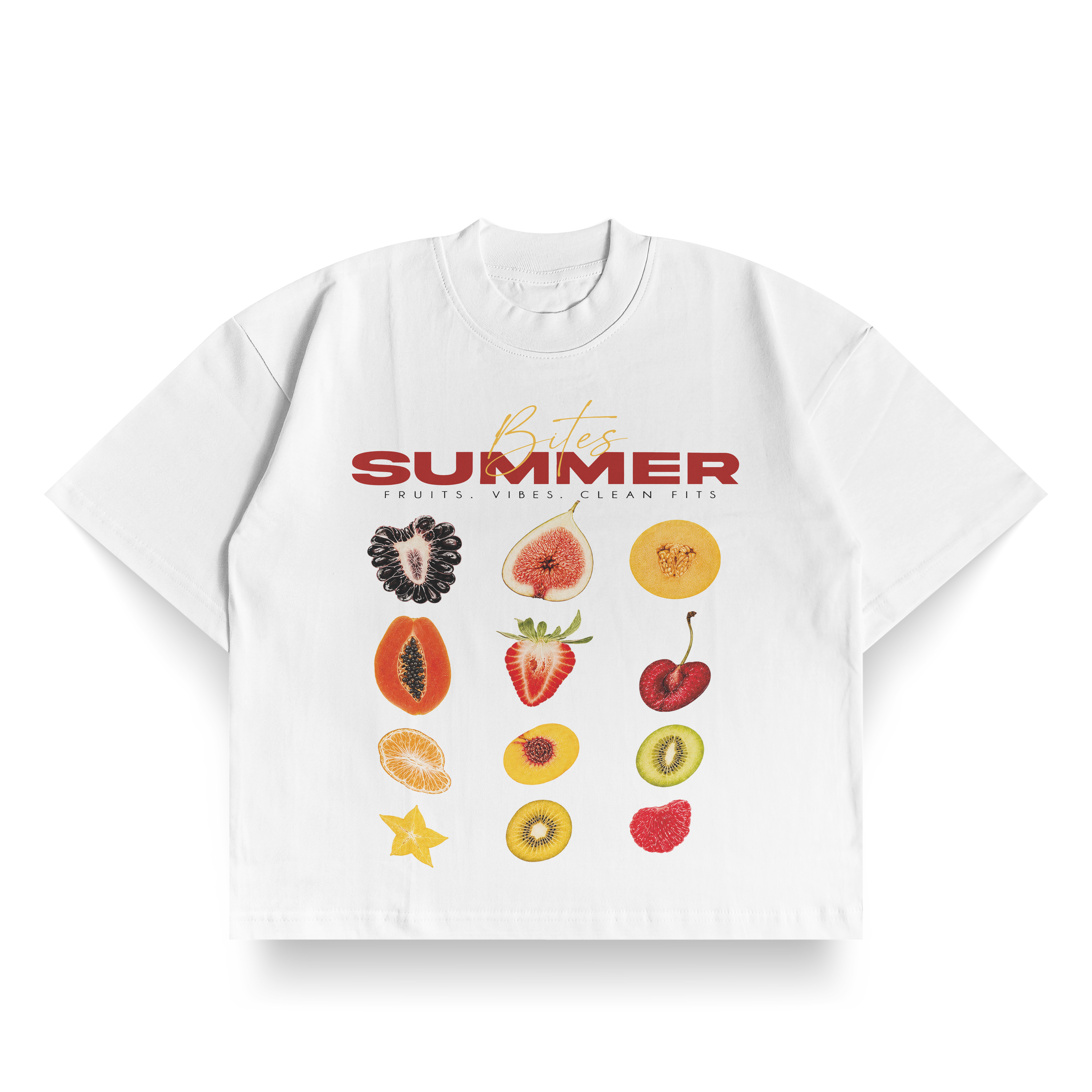 Summer Bites CROPPED TEE - NOSTREETASFE